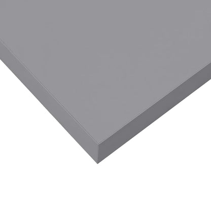 Schweberegal Grau 60x23,5x3,8 cm MDF
