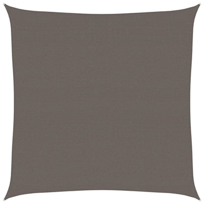 Sonnensegel 160 g/m² Anthrazit 6x6 m HDPE