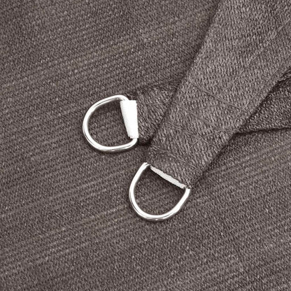 Sonnensegel 160 g/m² Anthrazit 6x6 m HDPE