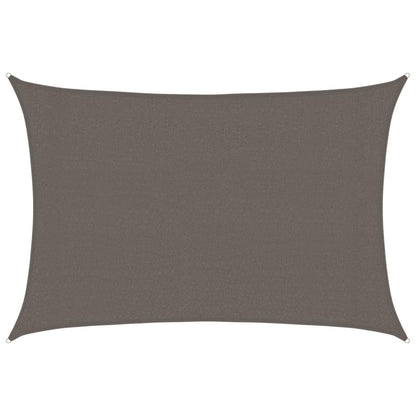 Sonnensegel 160 g/m² Anthrazit 3x4,5 m HDPE