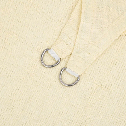 Sonnensegel 160 g/m² Creme 2,5x3 m HDPE