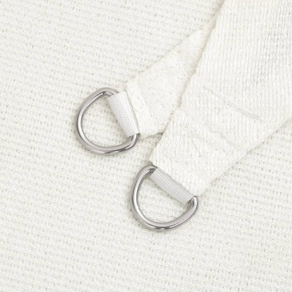 Sonnensegel 160 g/m² Weiß 4x4 m HDPE