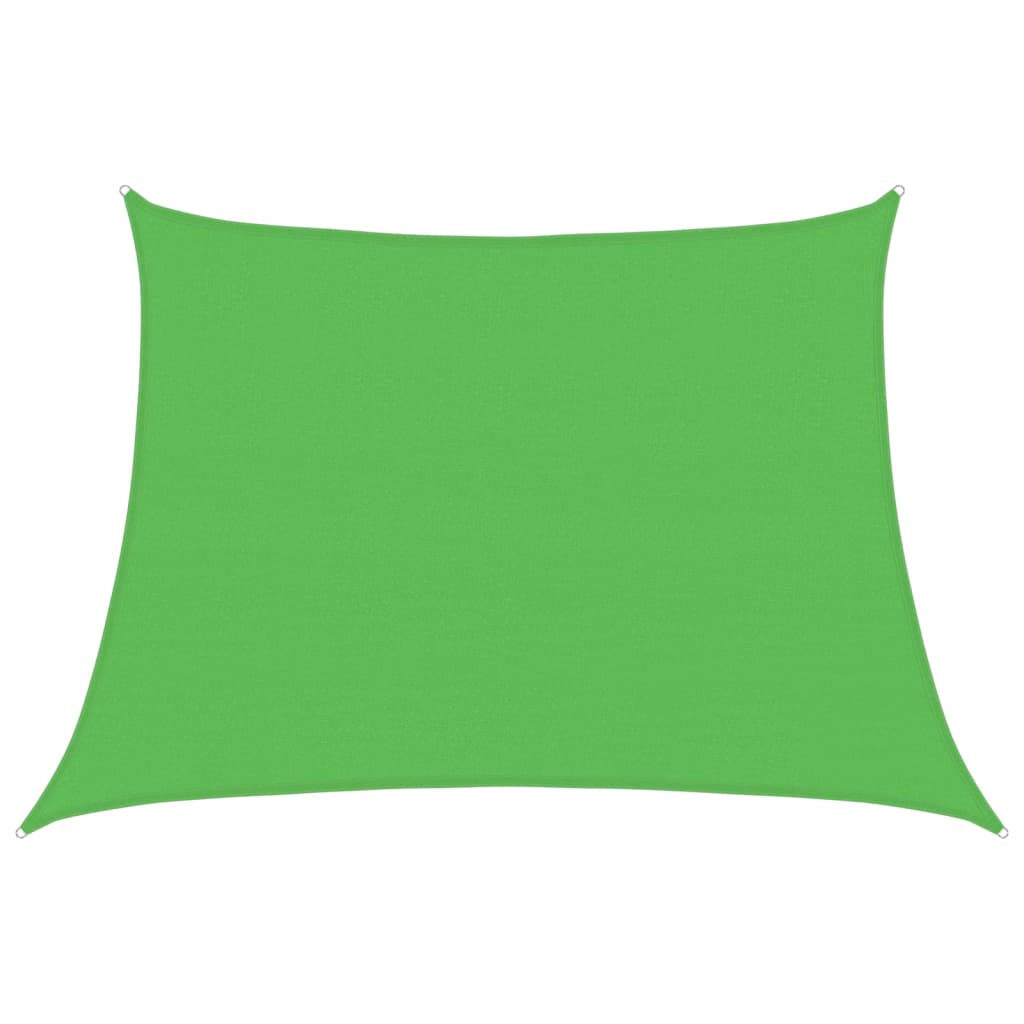 Sonnensegel 160 g/m² Hellgrün 4/5x3 m HDPE