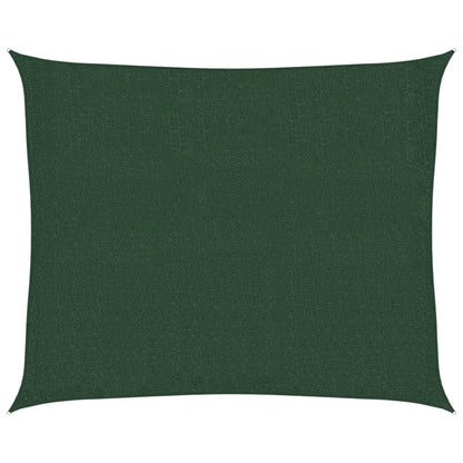 Sonnensegel 160 g/m² Dunkelgrün 2,5x3 m HDPE