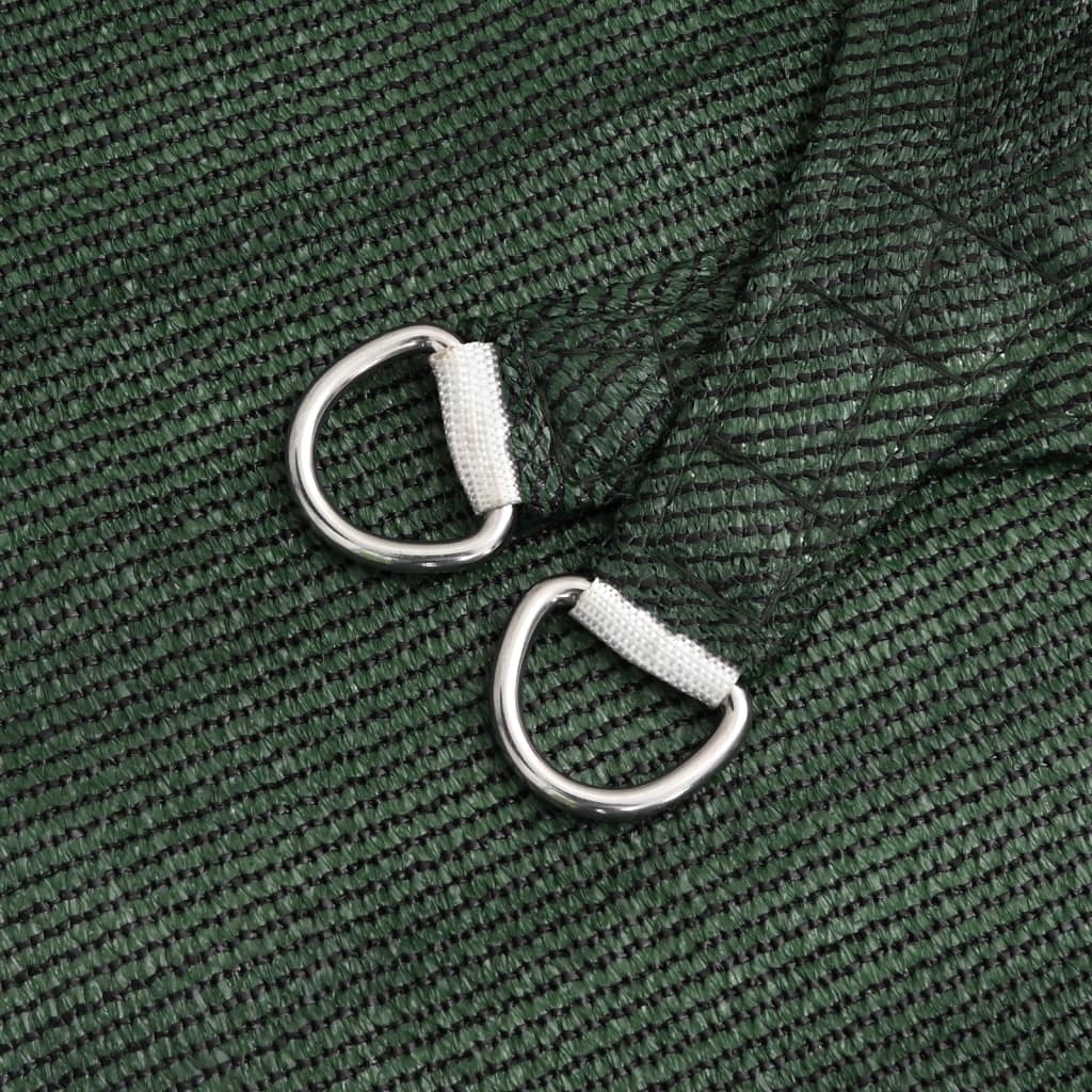 Sonnensegel 160 g/m² Dunkelgrün 2,5x3 m HDPE