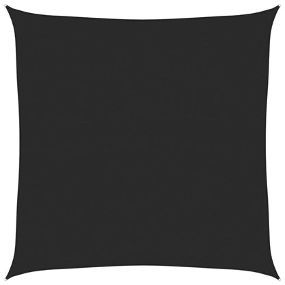 Sonnensegel 160 g/m² Schwarz 4,5x4,5 m HDPE
