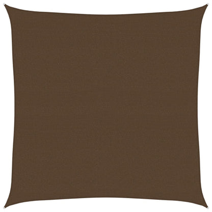 Sonnensegel 160 g/m² Braun 6x6 m HDPE