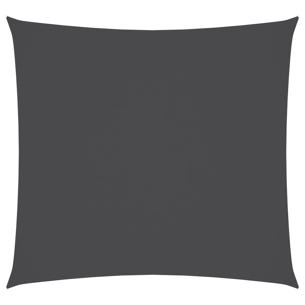 Sonnensegel Oxford-Gewebe Quadratisch 6x6 m Anthrazit