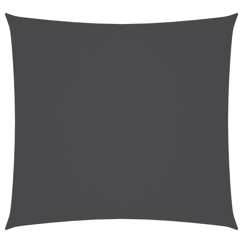 Sonnensegel Oxford-Gewebe Quadratisch 7x7 m Anthrazit