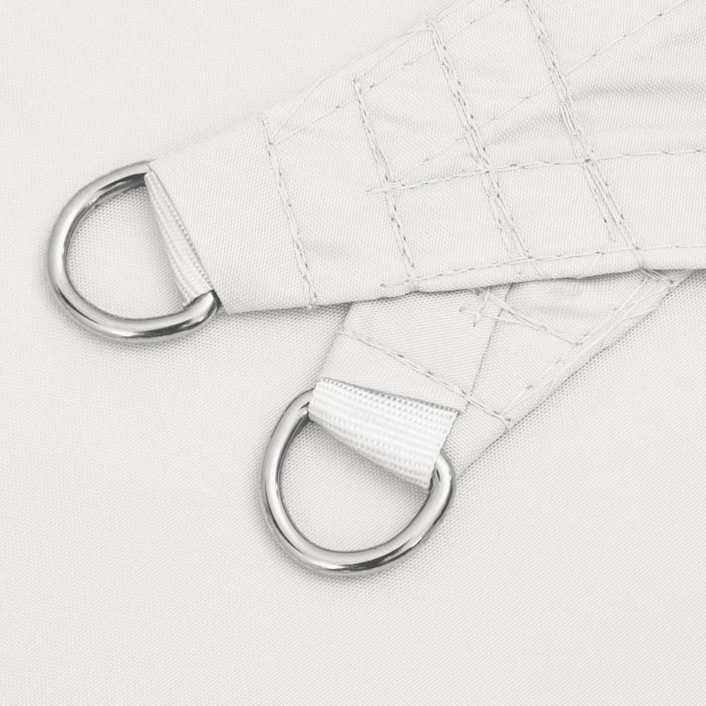 Sonnensegel Oxford-Gewebe Dreieckig 2,5x2,5x3,5 m Weiß