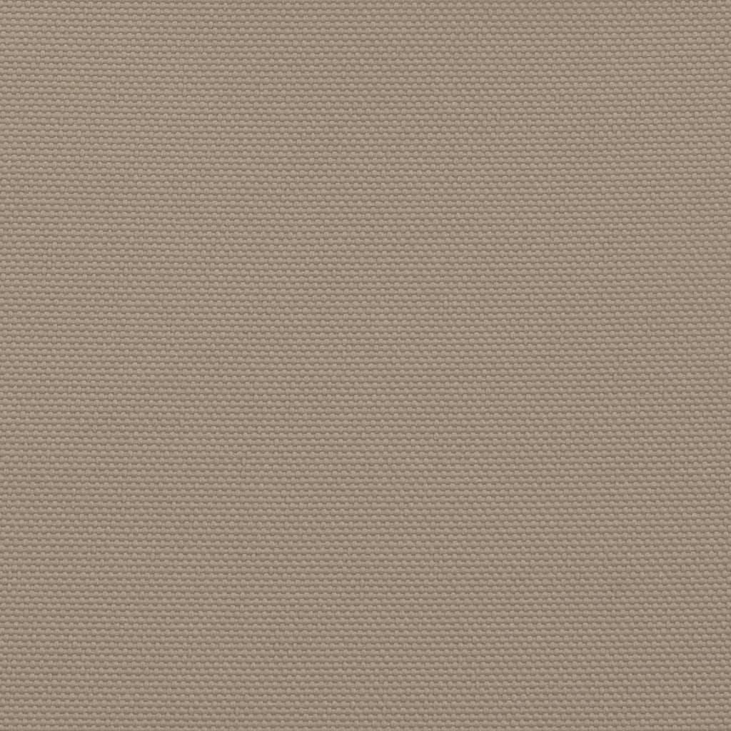Sonnensegel Oxford-Gewebe Rechteckig 2x4,5 m Taupe