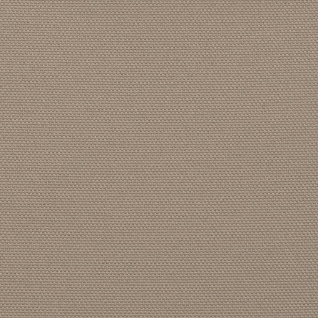 Sonnensegel Oxford-Gewebe Rechteckig 5x6 m Taupe