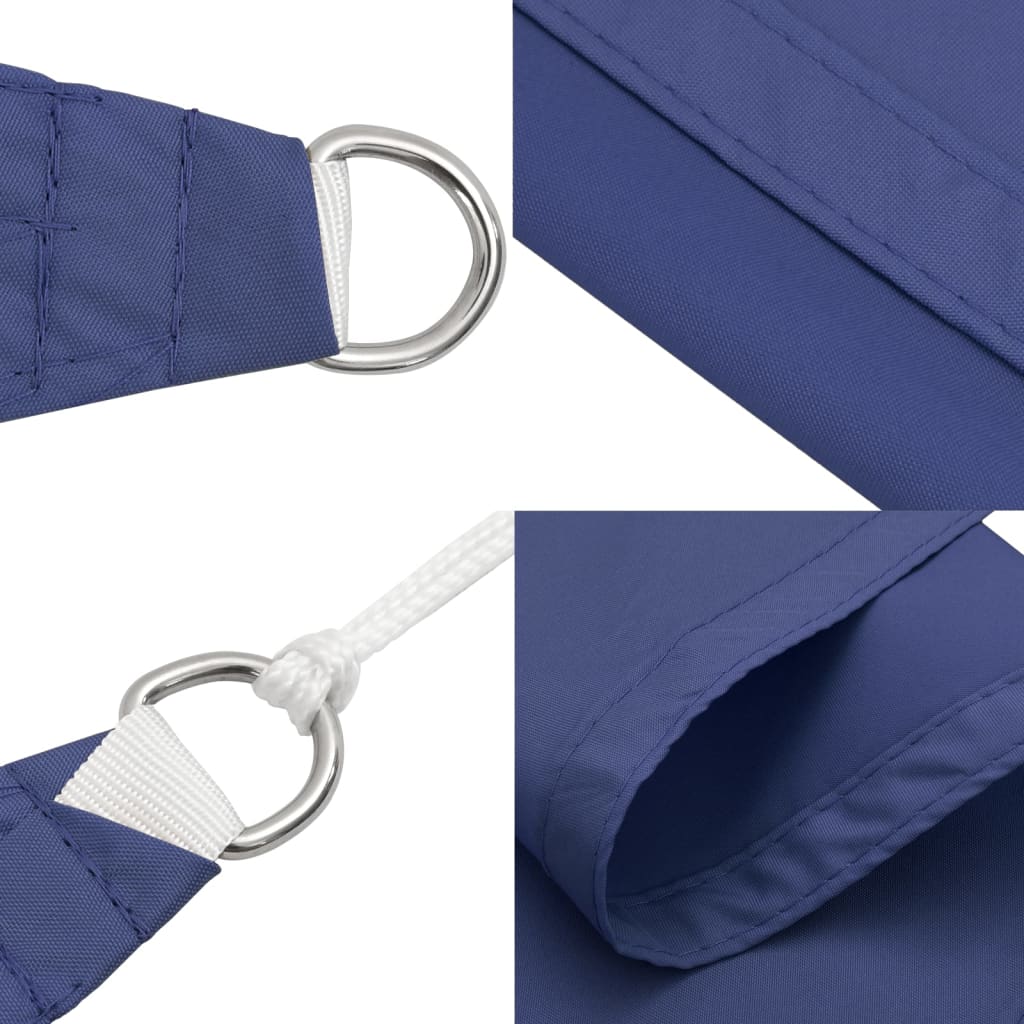 Sonnensegel Oxford-Gewebe Rechteckig 3x5 m Blau