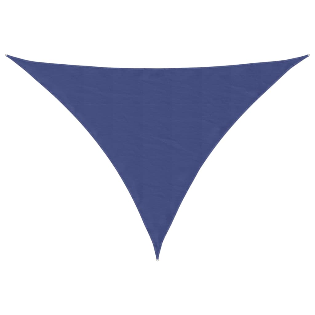 Sonnensegel Oxford-Gewebe Dreieckig 4x5x6,4 m Blau