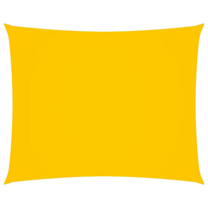 Sonnensegel Oxford-Gewebe Rechteckig 2,5x4,5 m Gelb
