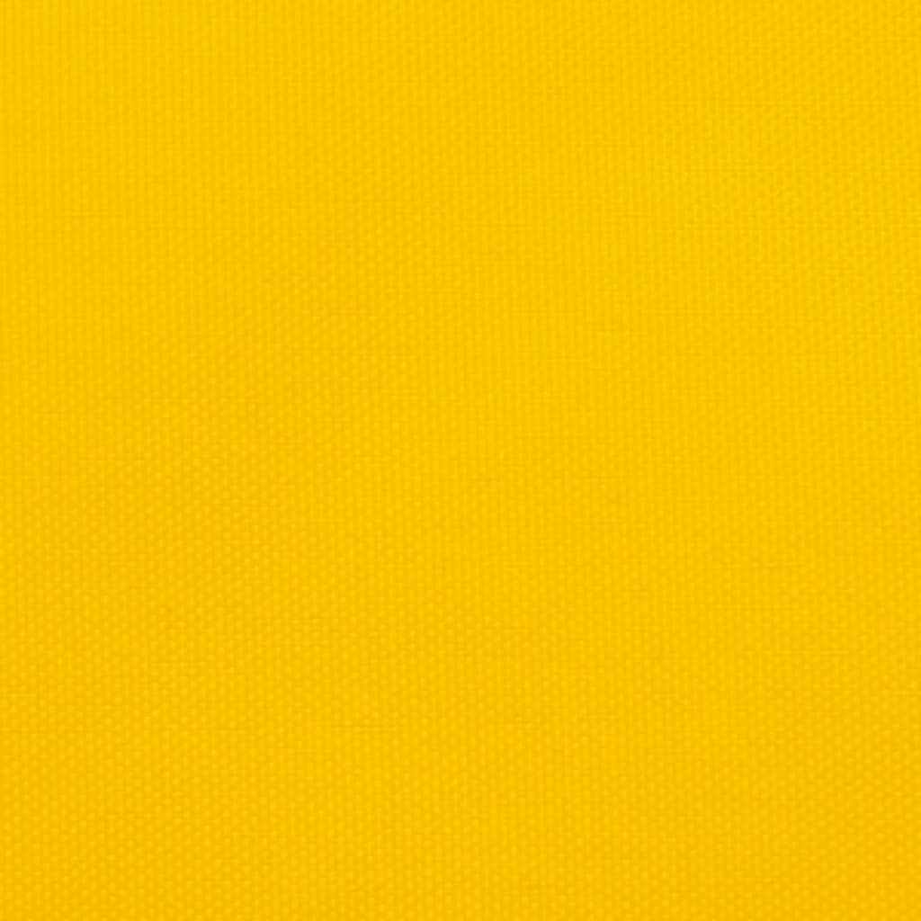 Sonnensegel Oxford-Gewebe Rechteckig 4x5 m Gelb