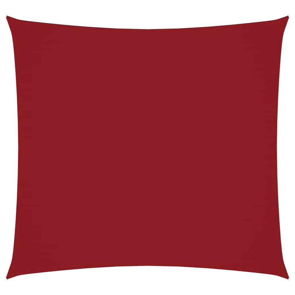 Sonnensegel Oxford-Gewebe Quadratisch 6x6 m Rot