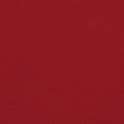 Sonnensegel Oxford-Gewebe Rechteckig 2x5 m Rot