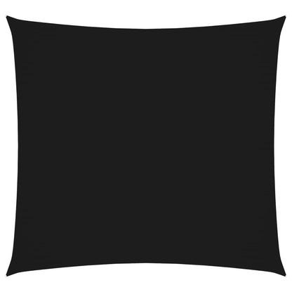 Sonnensegel Oxford-Gewebe Quadratisch 5x5 m Schwarz