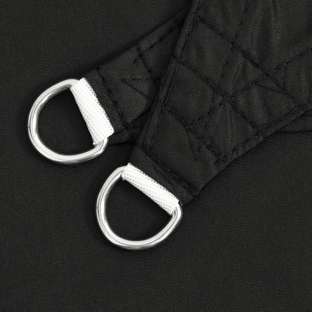 Sonnensegel Oxford-Gewebe Dreieckig 5x7x7 m Schwarz