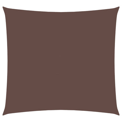Sonnensegel Oxford-Gewebe Quadratisch 4,5x4,5 m Braun