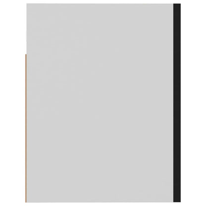 Hängeschrank Lyon Schwarz 60x31x40 cm Holzwerkstoff