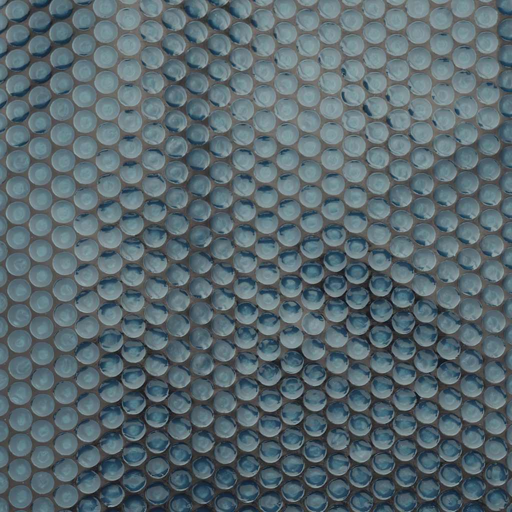 Treibende Pool-Solarplane PE 400x200 cm Schwarz und Blau