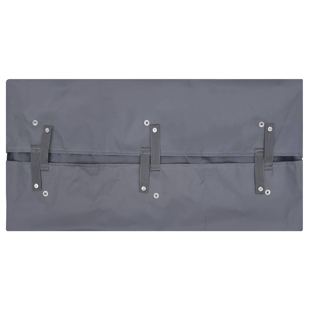 Gartenwagen-Einlage Dunkelgrau 81x41x40 cm Stoff