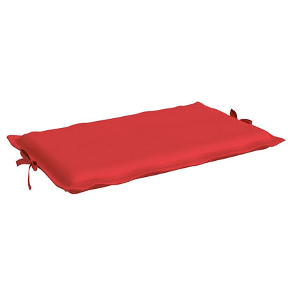 Sonnenliegen-Auflage Rot 186x58x4 cm Oxford-Gewebe