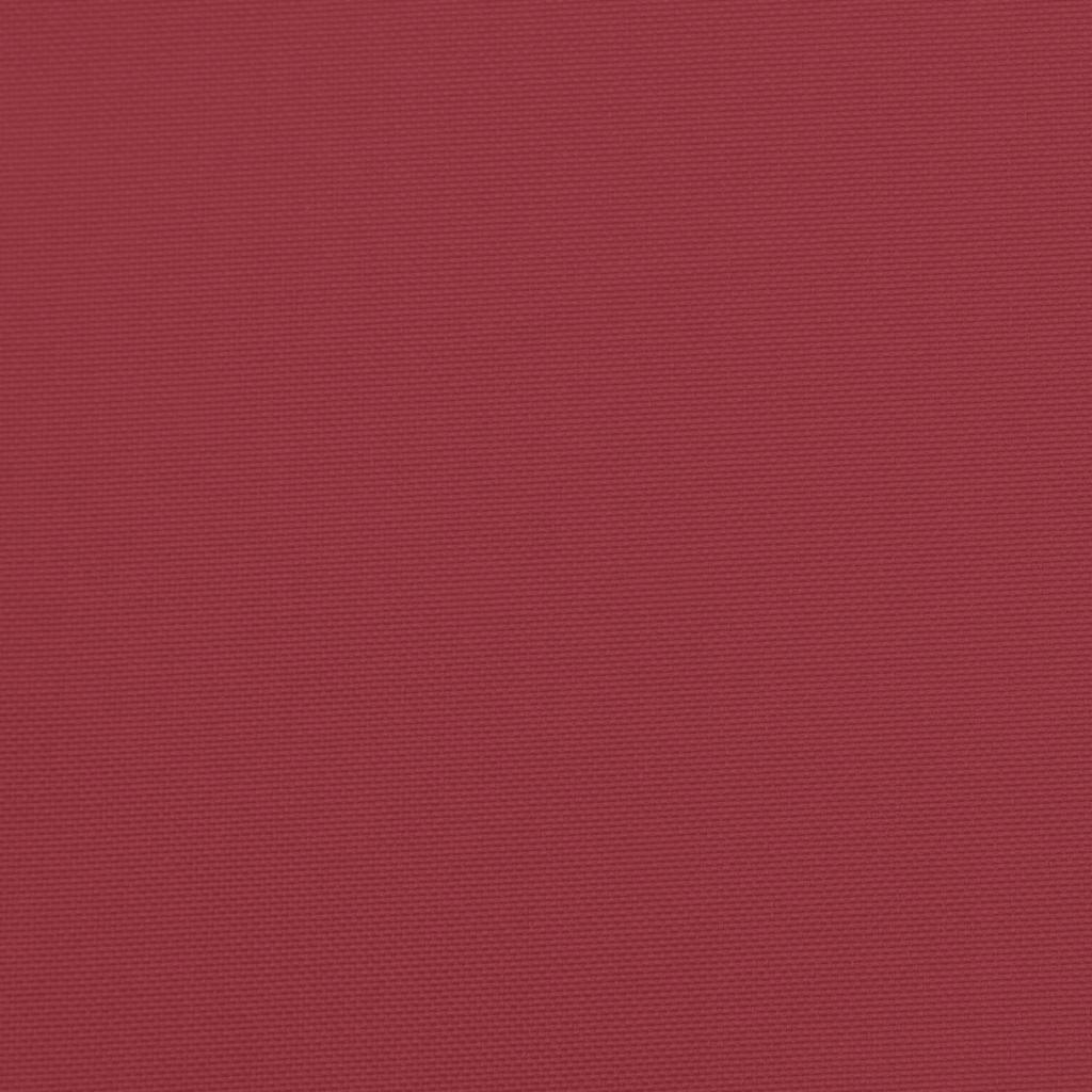 Sonnenliegen-Auflage Weinrot 200x70x3 cm Oxford-Gewebe