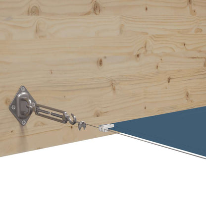 Senkrechtmarkise Blau 180x800 cm Oxford-Gewebe