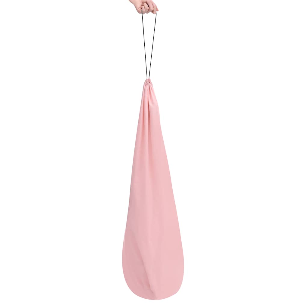 Kinder Tipi-Zelt mit Tasche Pfirsichhaut Rosa 120x120x150 cm