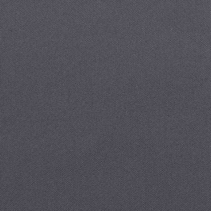 Palettenkissen Anthrazit 120x40x12 cm Stoff