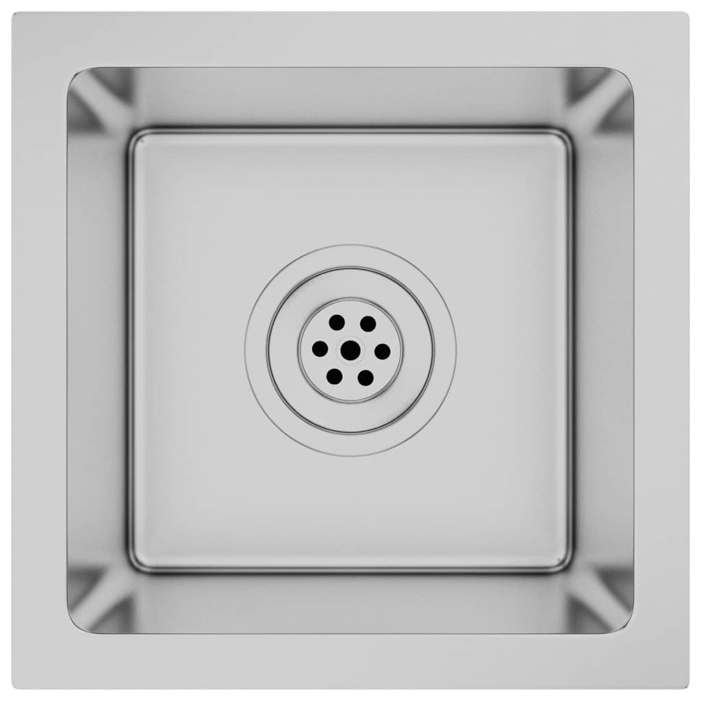 Handgemachte Einbauspüle Edelstahl