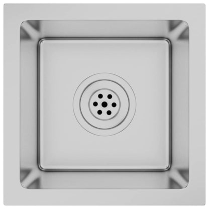 Handgemachte Einbauspüle Edelstahl