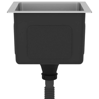 Handgemachte Einbauspüle Edelstahl