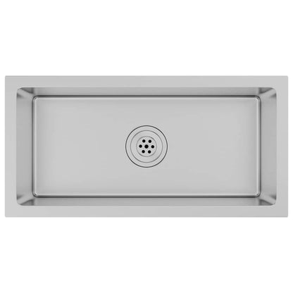 Handgemachte Einbauspüle Edelstahl