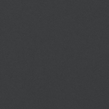 Palettenkissen 3-tlg. Schwarz Oxford-Gewebe