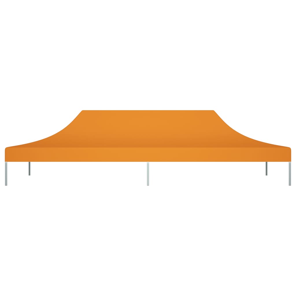 Partyzelt-Dach 6x3 m Orange 270 g/m²