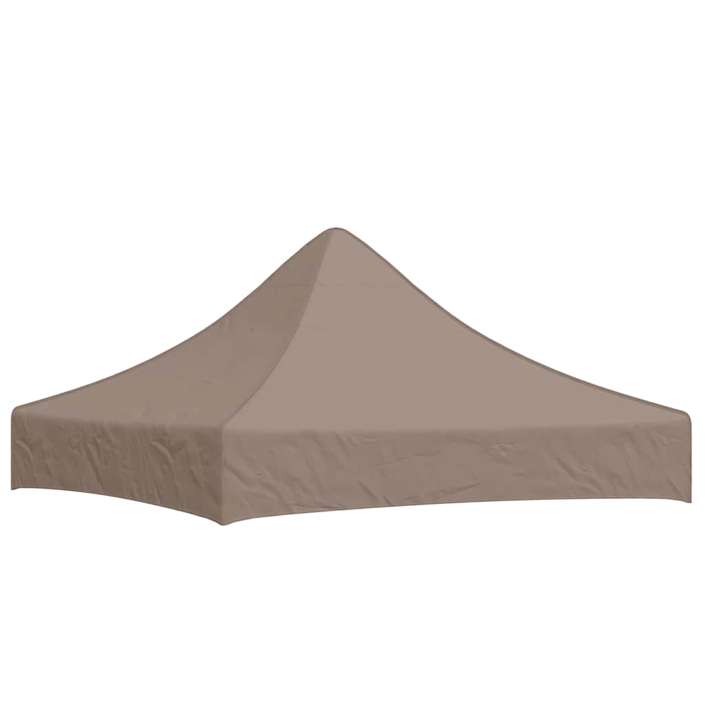 Partyzelt-Dach 2x2 m Taupe 270 g/m²