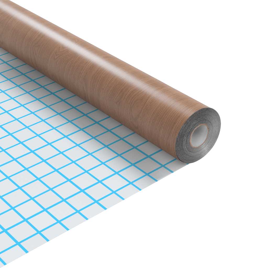 Möbelfolien Selbstklebend 2 Stk. Helle Eiche 500x90 cm PVC