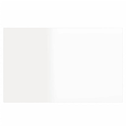 Bücherregal-Bretter 8 Stk. Hochglanz-Weiß 80x50x1,5 cm