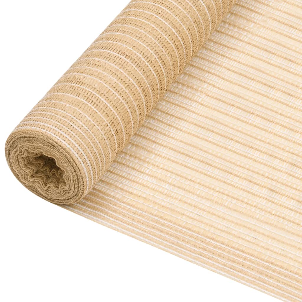 Zaunblende Beige 1,8x10 m HDPE 75 g/m²