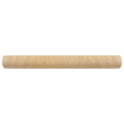 Zaunblende Beige 1x25 m HDPE 195 g/m²