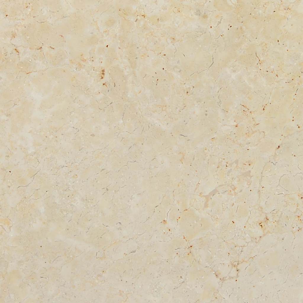 Tischplatte Creme Ø60x2,5 cm Marmor