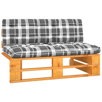 Garten-Mittelsofa Paletten Honigbraun Imprägniertes Kiefernholz