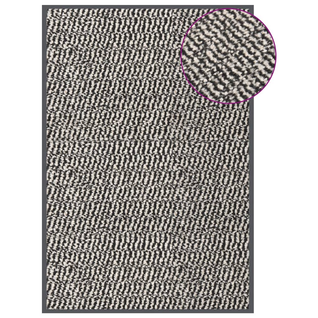 Fußmatte getuftet 60x90 cm Hellbraun