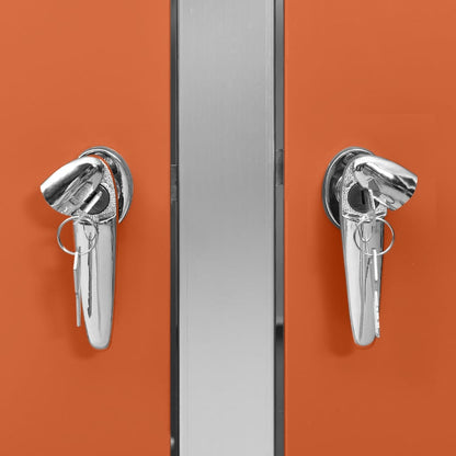 Mülltonnenbox für 4 Tonnen 276,5x77,5x112,5 cm Edelstahl