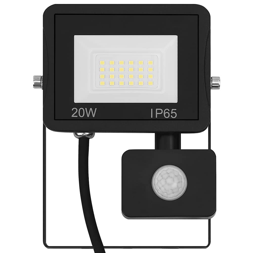 LED-Fluter mit Sensor 20 W Warmweiß