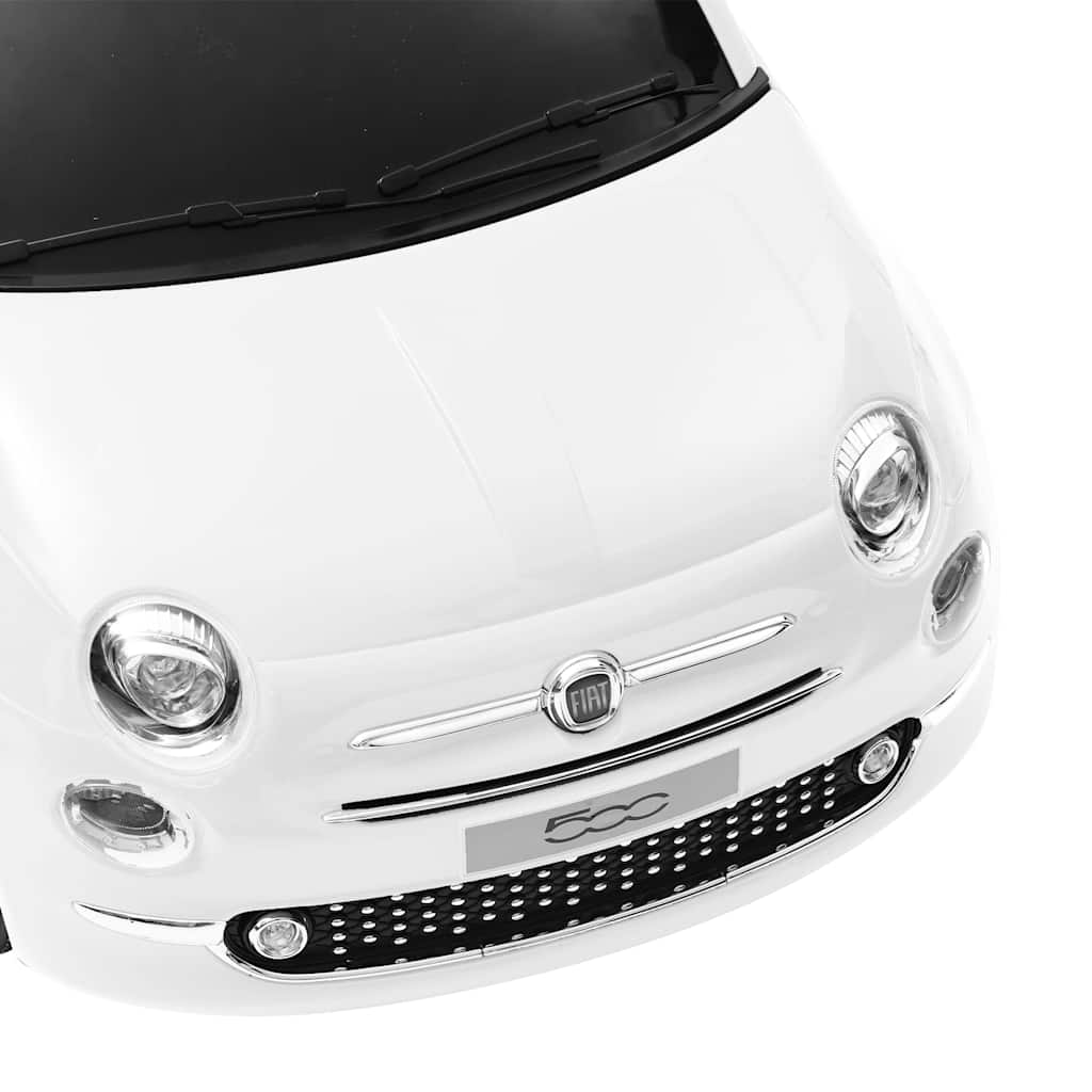 Kinder-Elektroauto Fiat 500 Weiß
